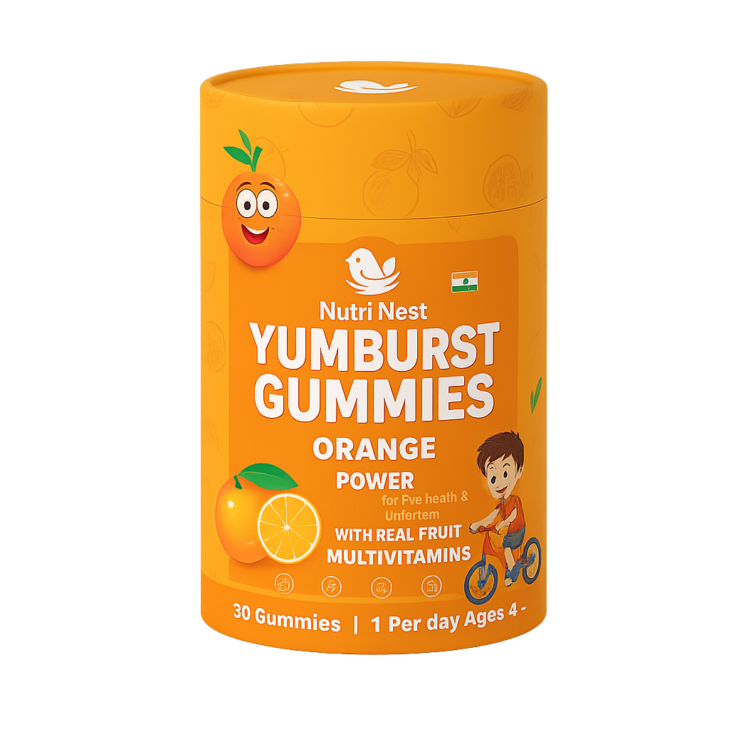Nutri Nest Orange Power Gummies